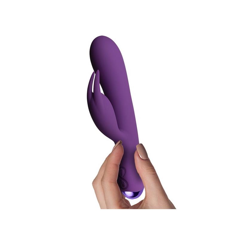 Vibrador Recargable Rocks-Off Flutter Rabbit  Lila
