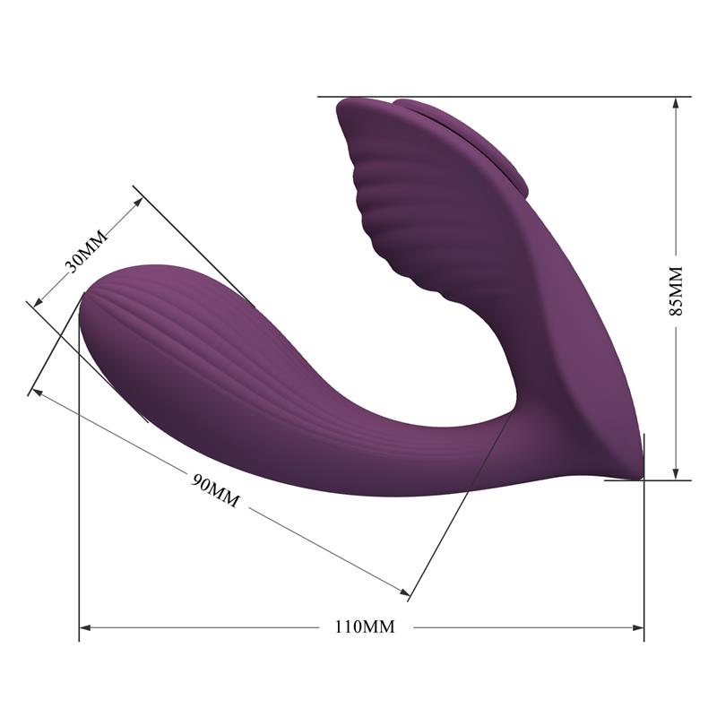 Pretty Love - Franz Masajeador & Vibrador App Gratutita Morado