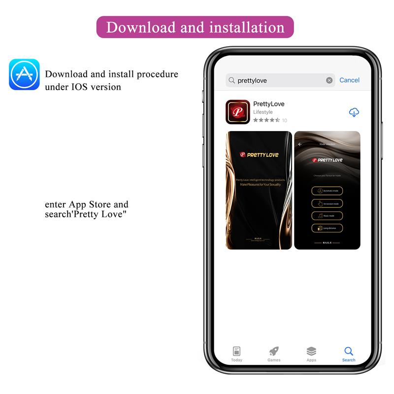 Pretty Love - Franz Masajeador & Vibrador App Gratutita Morado