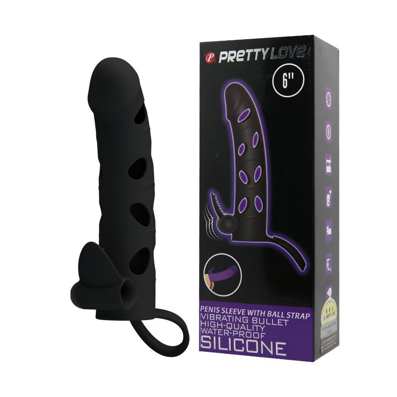 Pretty Love Funda Silicona Con Vibracion 15.2 Cm
