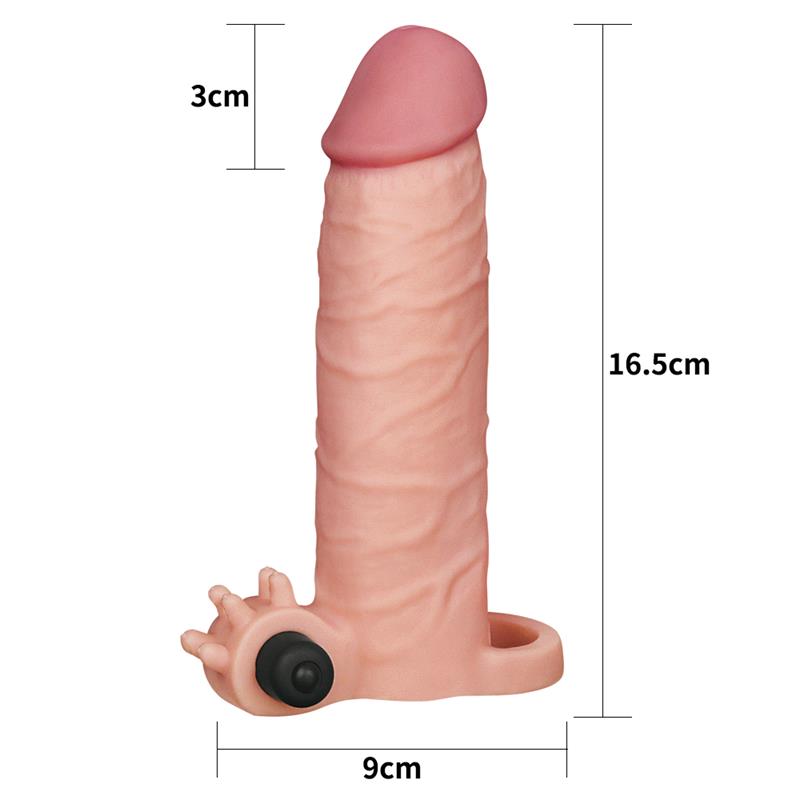 Funda Para El Pene Con Vibración Add 2 Pleasure X Tender Natural