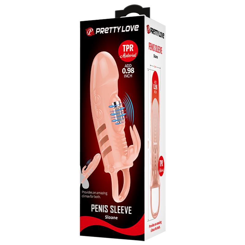 Pretty Love - Sloane Funda Pene Rabbit Natural