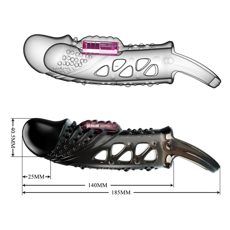 Pretty Love - Cecelia Funda Pene Negro
