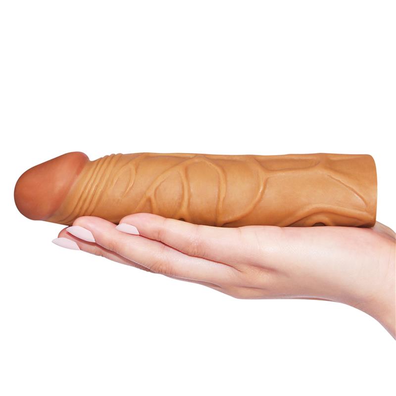 Funda Para El Pene Pleasure X Tender Marrón