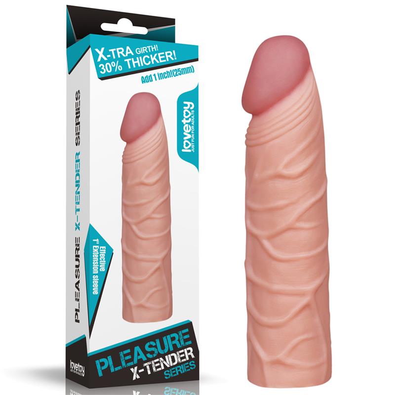 Funda Para El Pene Pleasure X Tender Natural