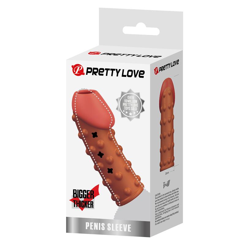 Pretty Love - Funda Para Pene Apretada Y Voluminizadora Natural