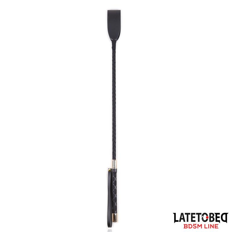 Fusta Clásica Negro Y Dorado 55 Cm