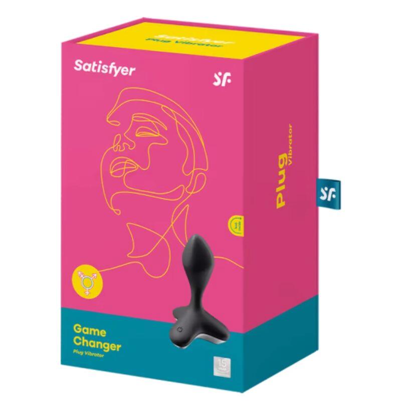 Satisfyer Game Changer Plug Vibrador - Negro