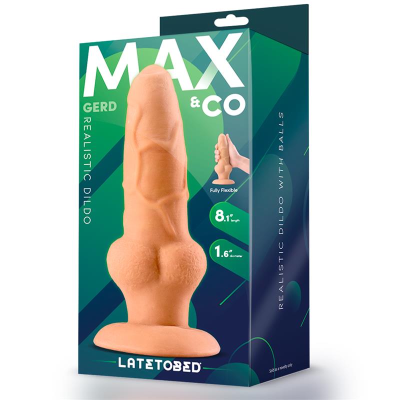 Dildo Realista Con Testículos 8.1 Gerd Natural