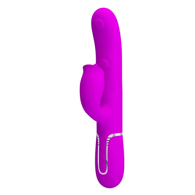 Pretty Love - Vibrador Rabbit Con Licking Fucsia