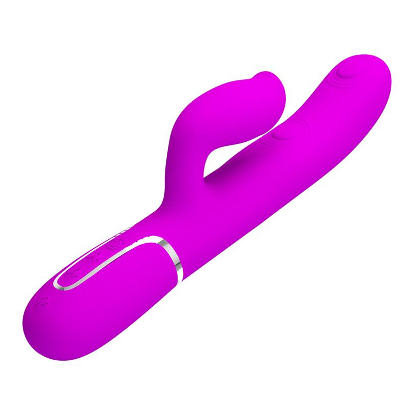Pretty Love - Vibrador Rabbit Con Licking Fucsia