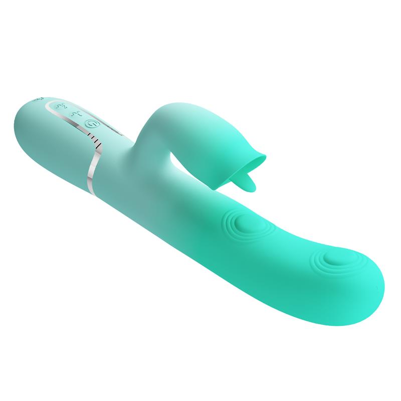 Pretty Love - Gigi Vibrador Rabbit Multifunción Verde Agua