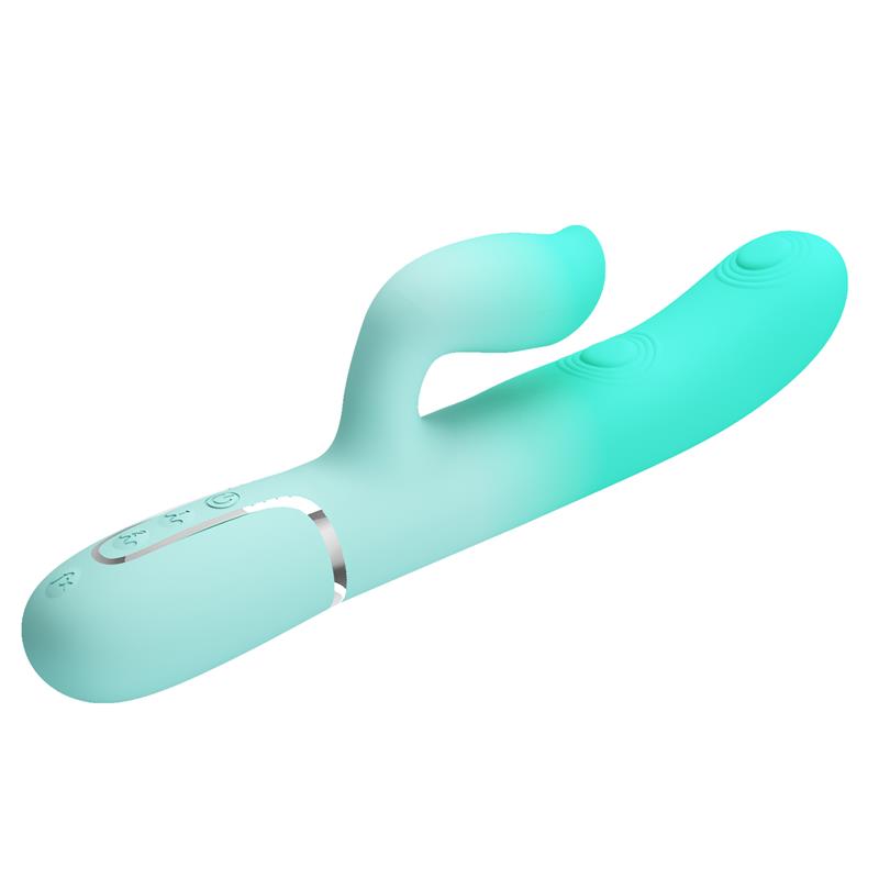 Pretty Love - Gigi Vibrador Rabbit Multifunción Verde Agua