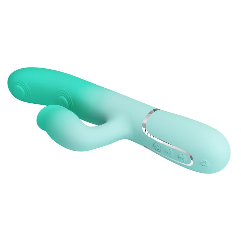 Pretty Love - Gigi Vibrador Rabbit Multifunción Verde Agua