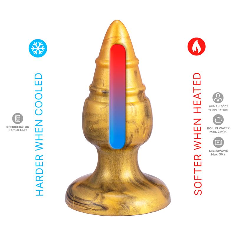 Goldy Plug Anal Fantasy Silicona Liquida