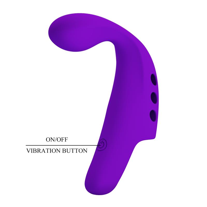 Pretty Love - Gorgon Vibrador De Dedo Recargable Morado