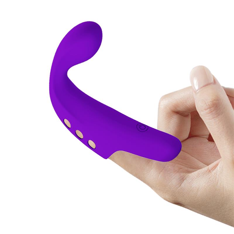 Pretty Love - Gorgon Vibrador De Dedo Recargable Morado