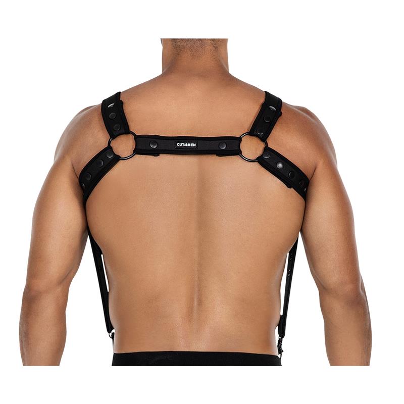 Arnés H4rness05  De Pecho Neon Negro Talla Única