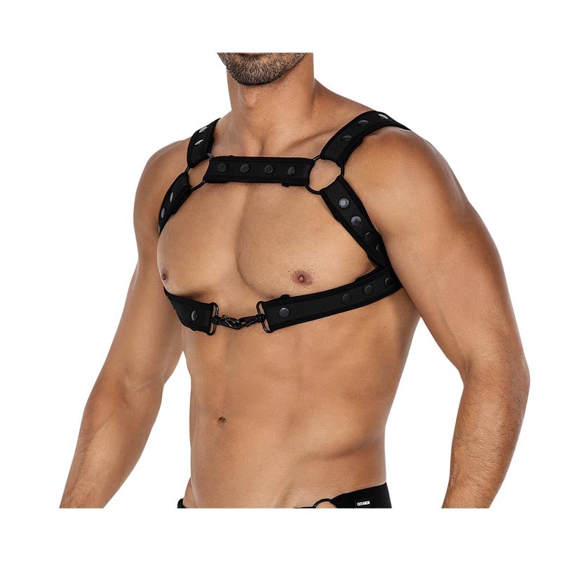 Arnés H4rness05  De Pecho Neon Negro Talla Única