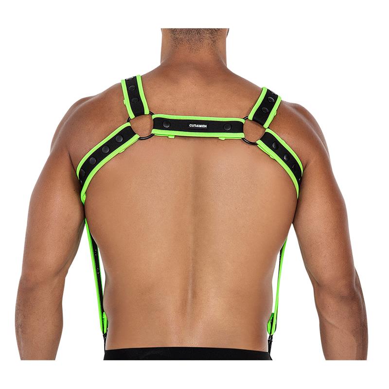 Arnés H4rness05  De Pecho Neon Verde Talla Única