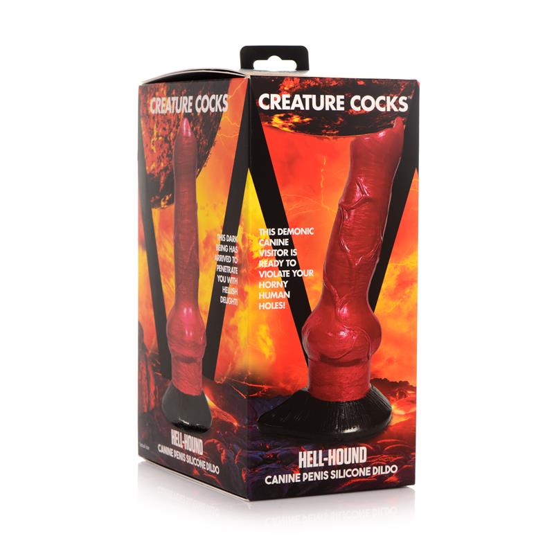 Hell-Hound Dildo Silicona 19 Cm - 7.5