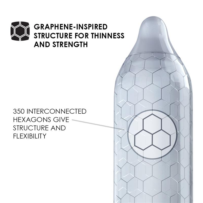 Lelo - Hex Preservativo Respect Xl 12 Pack