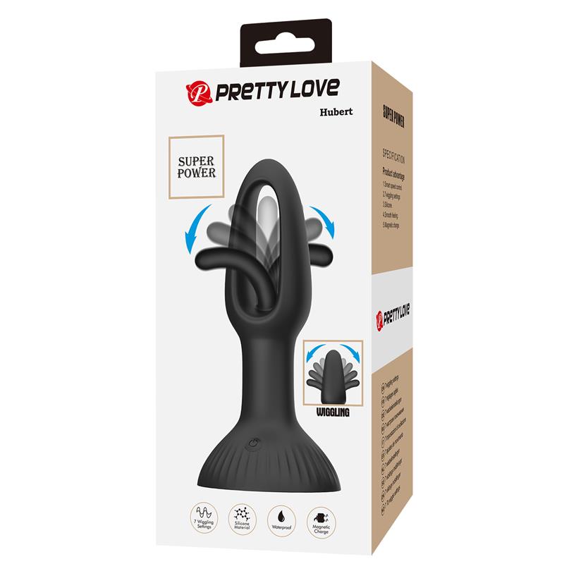 Pretty Love - Hubert Plug Anal Con 7 Modos De Vibración