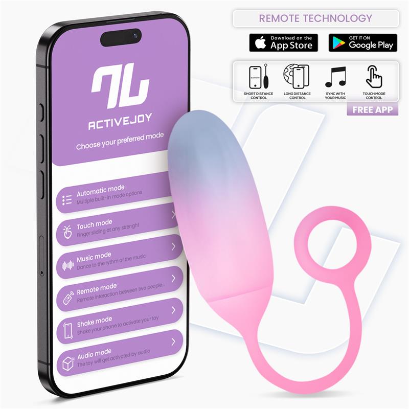 Huevo Con App Silicona Doble Capa Degradado
