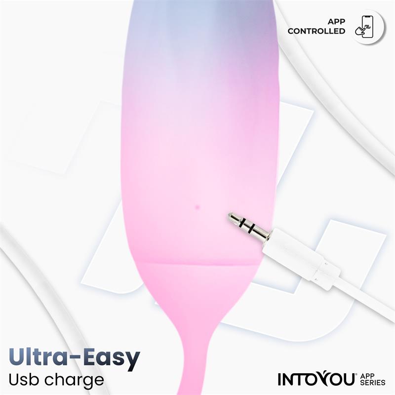 Huevo Con App Silicona Doble Capa Degradado