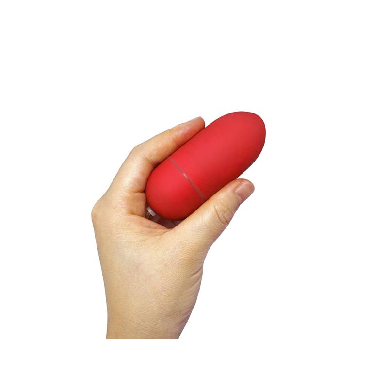 Huevo Vibrador Con Control Remoto Rojo