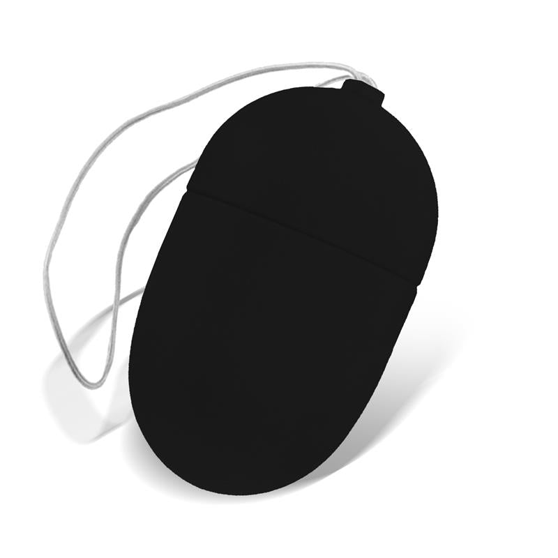 Huevo Vibrador Con Control Remoto Tamaño Mediano Negro