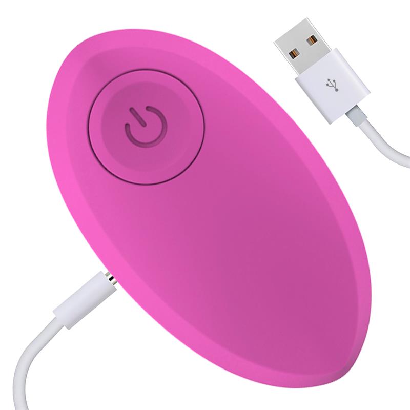 Huevo Vibrador Control Remoto Odise Usb Silicona Rosa