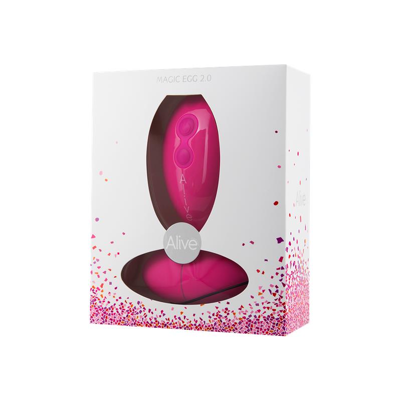 Alive - Magic Egg 3.0 Huevo Vibrador Control Remoto Rosa