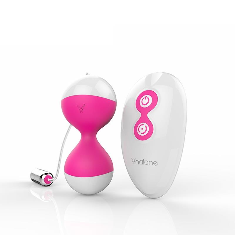 Huevo Vibrador Y Bolas Kegel Miu Miu Fuchsia