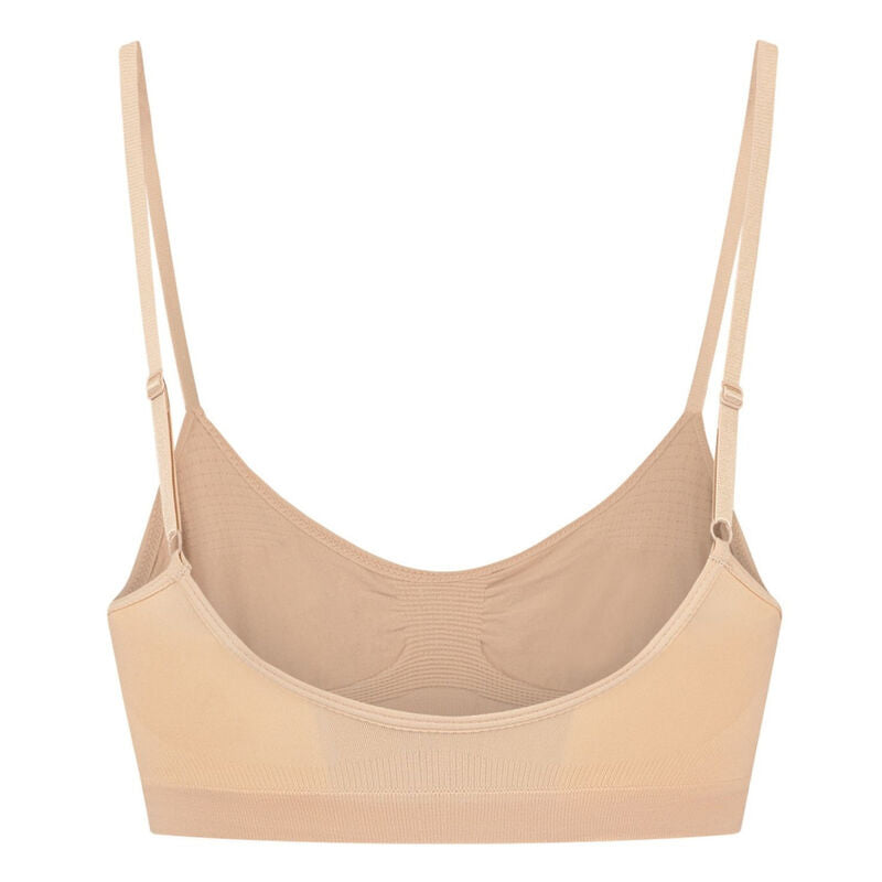 Bye-Bra - Medium Control Sujetador Sin Costuras Beige Talla M