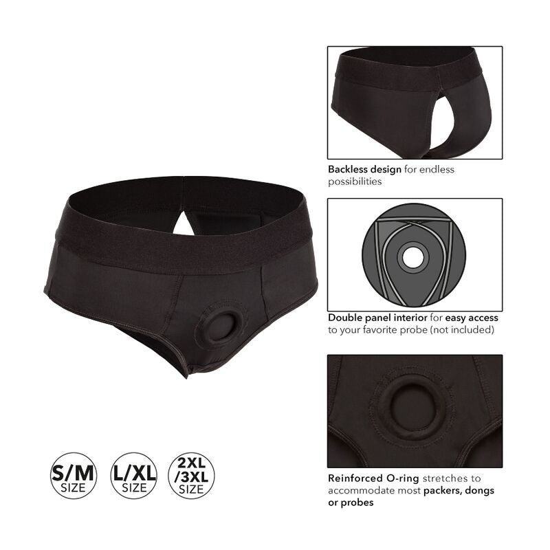 California Exotics - Boundless Arnes Calzoncillo Con Abertura Trasera S/M