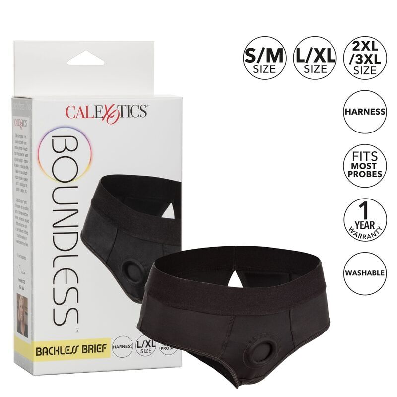 California Exotics - Boundless Arnes Calzoncillo Con Abertura Trasera S/M