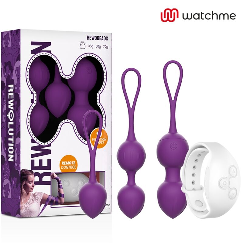 Rewolution - Rewobeads Bolas Vibradoras Control Remoto Con Tecnologia Watchme