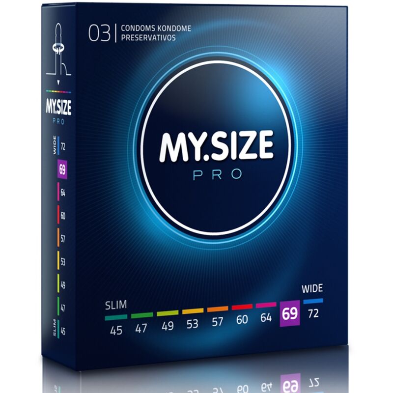 My Size - Pro Preservativos 69 Mm 3 Unidades