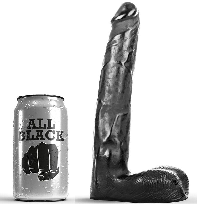All Black Pene Realístico 21cm