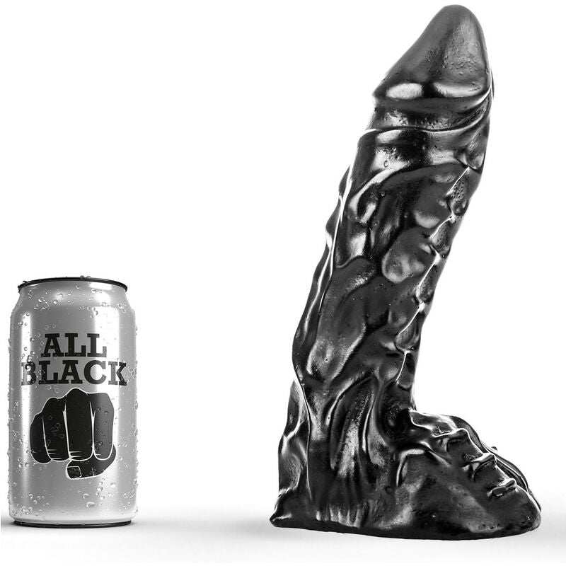 All Black Pene Realístico 23cm