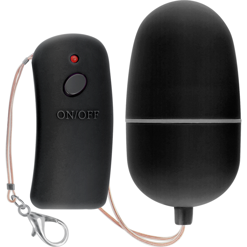 Online - Huevo Vibrador Con Mando Control Remoto Negro