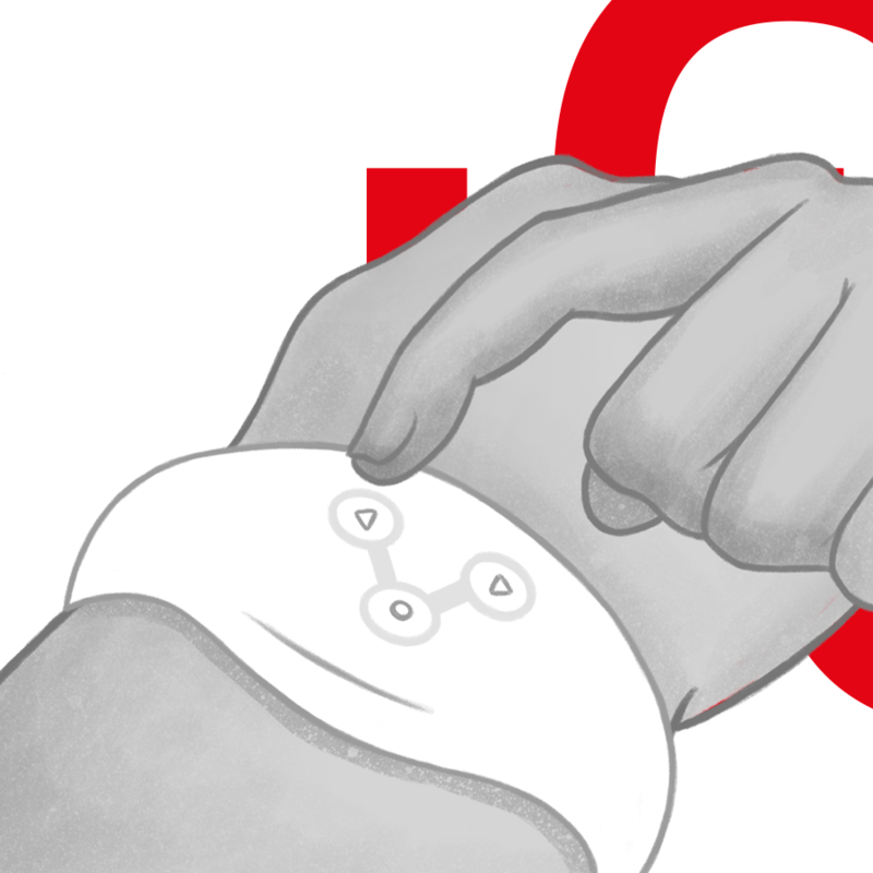 Watchme - Reloj Control Remoto Wireless Technology Níveo