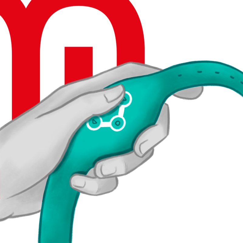 Watchme - Reloj Control Remoto Wireless Technology Aguamarina