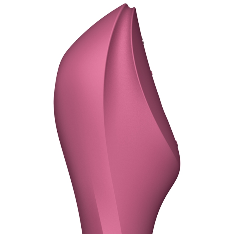 Satisfyer Curvy Trinity 3 Estimulador Clitoris - Rojo
