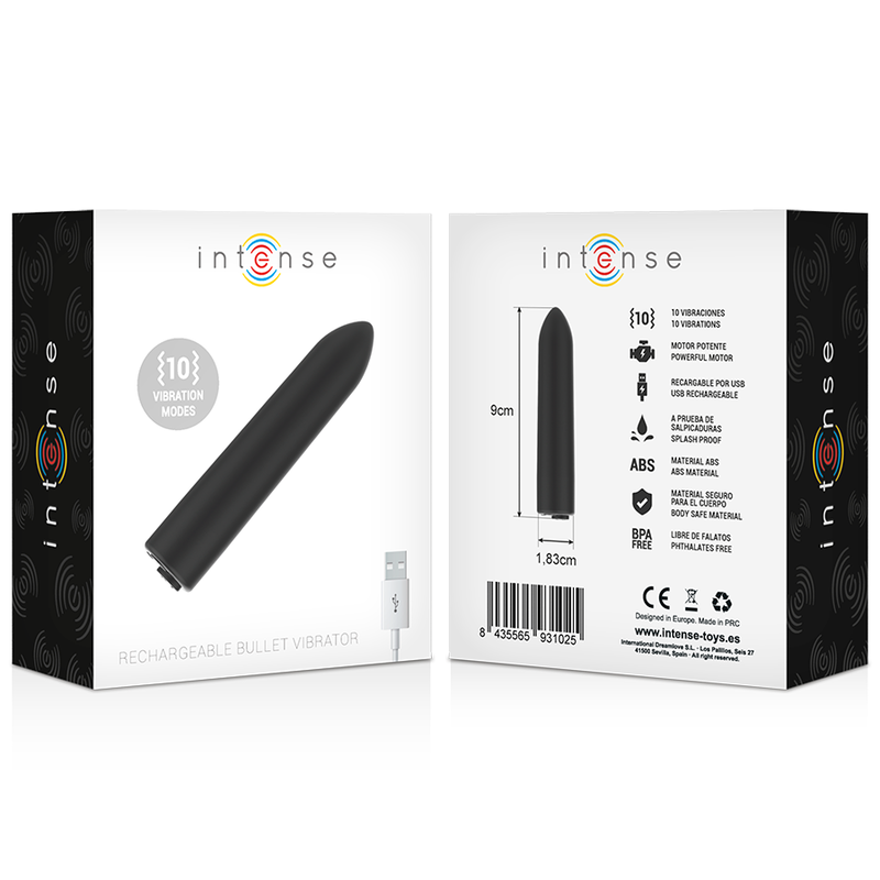 Intense - Bala Vibradora 10 Modos Vibracion