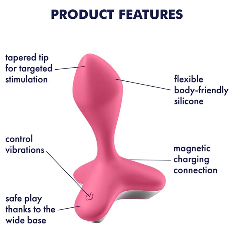 Satisfyer Game Changer Plug Vibrador - Rosa
