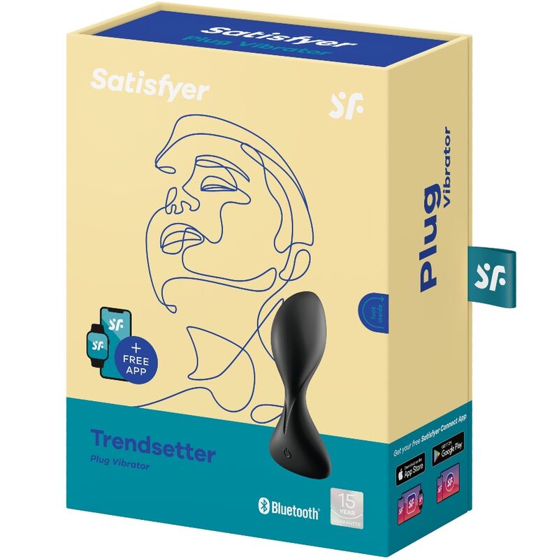 Satisfyer Trendsetter Plug Vibrador - Negro
