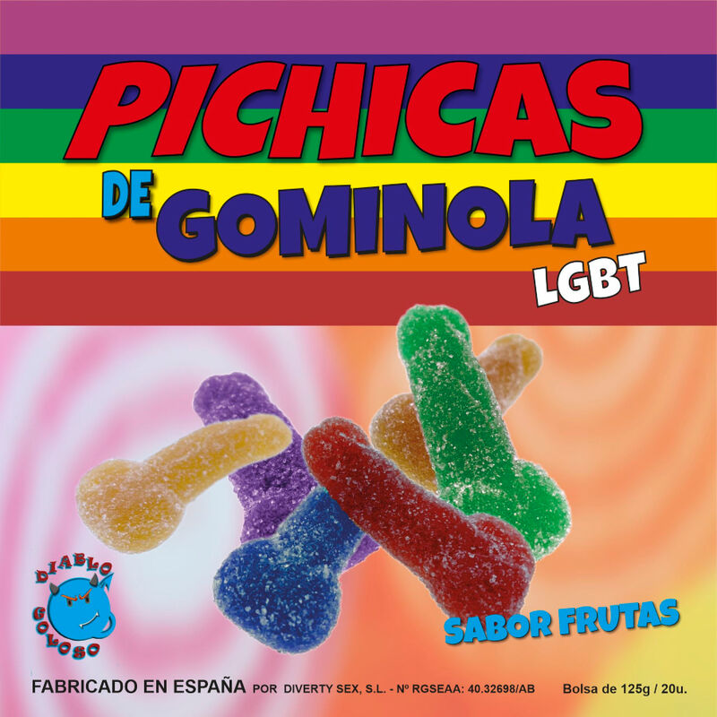 Caja Gominola Pito Azucar Bandera