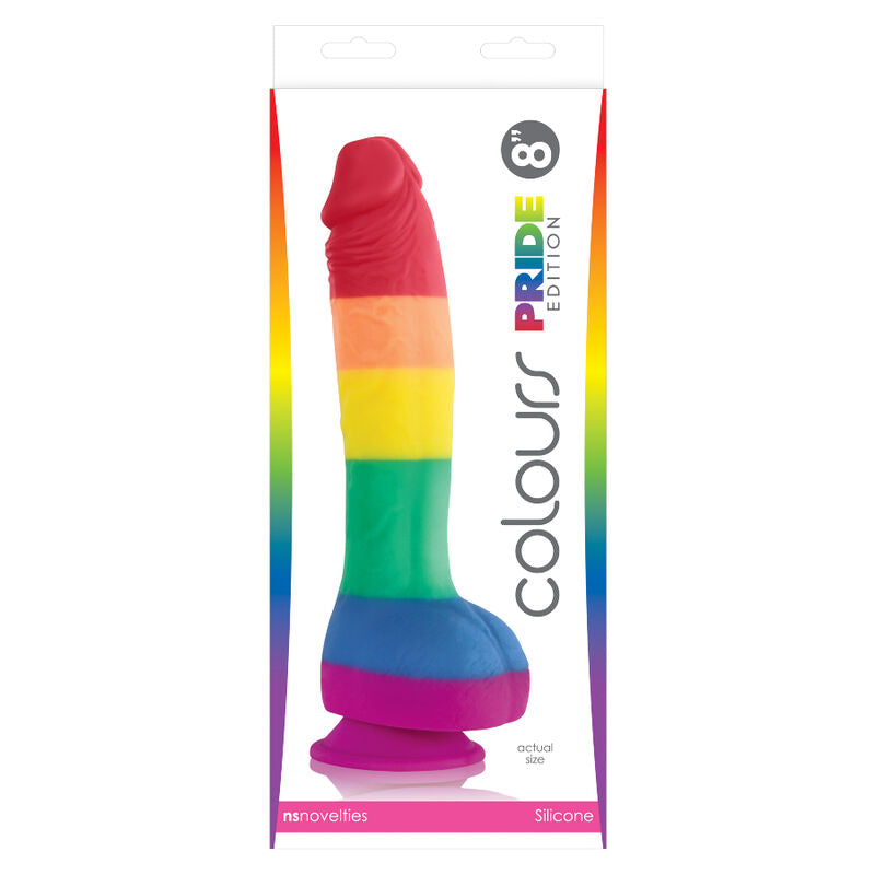 Pene Silicona 19cm  Colours Pride Edition